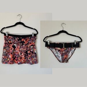 SHAN Swim Skirt US 8 & Bikini Bottom Set US 10 Multicolor